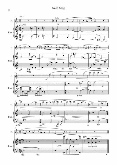 Murray Lullabies For Flute Piano Page 2
