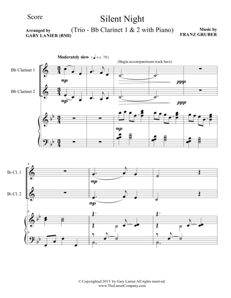 Music From A Deserted Garden Trio For Alto Sax Tenor Sax And Piano Page 2