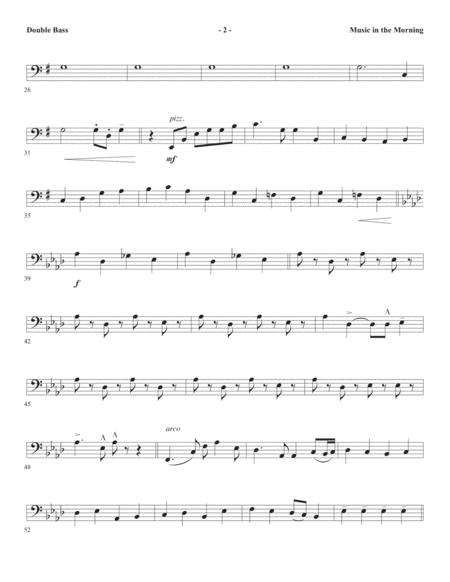 Music In The Morning Double Bass Page 2