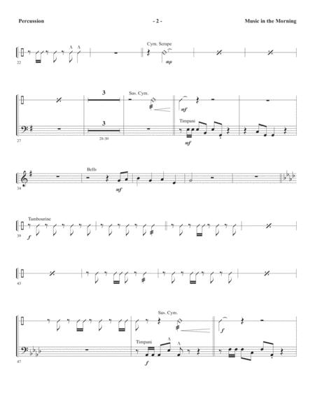 Music In The Morning Percussion Page 2