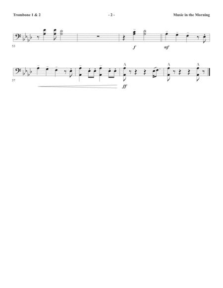 Music In The Morning Trombone 1 2 Page 2