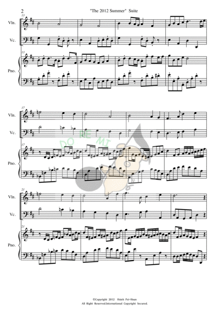 My 2012 Summer Piano Trio For Young Musicians Page 2