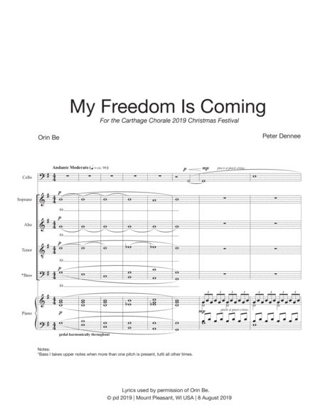 My Freedom Is Coming Page 2