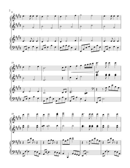 My Heart Will Go On 1 Piano 4 Hand Duet Page 2