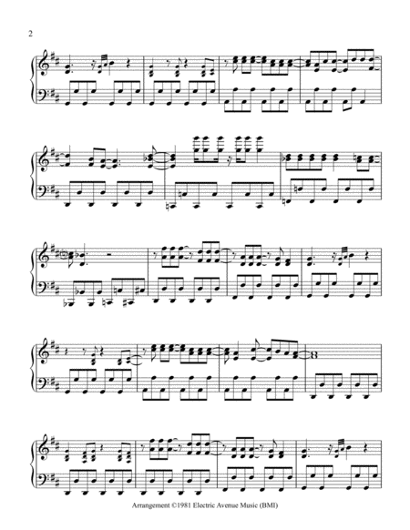 My Life By Billy Joel Transcribed By Jeffrey Reid Baker Page 2