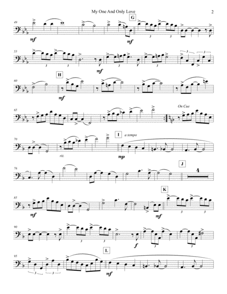 My One And Only Love Cello Page 2