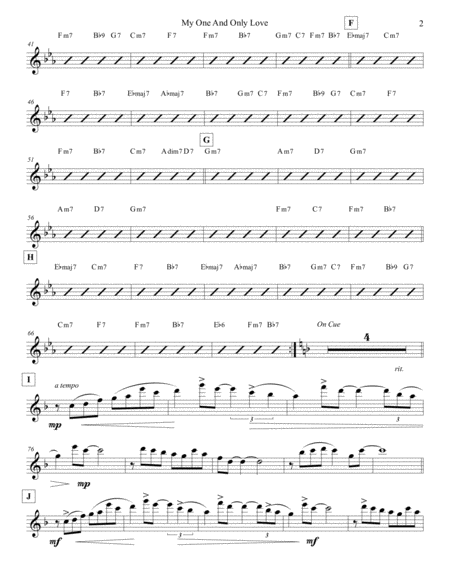 My One And Only Love Violin 1 Page 2