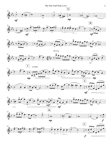 My One And Only Love Violin 3 Page 2