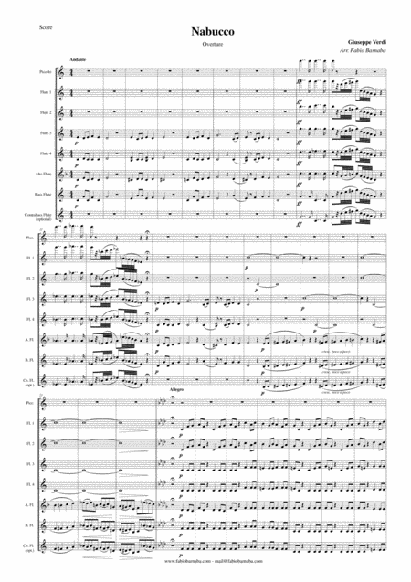 Nabucco Overture For Flute Choir Page 2