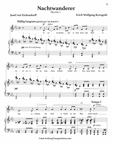 Nachtwanderer Op 9 No 2 C Minor Page 2