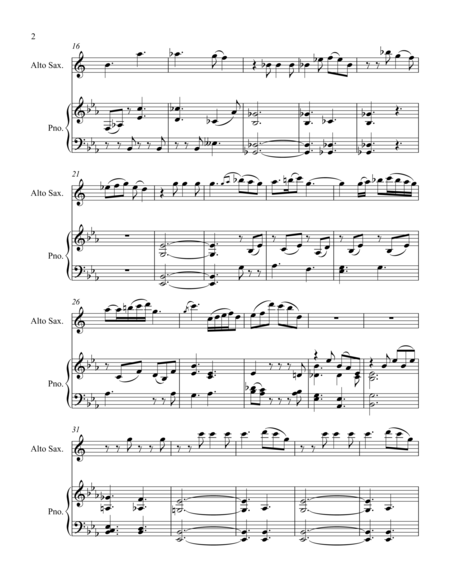 Nameless Curly Locks In G Flat Major For Voice And Piano Page 2