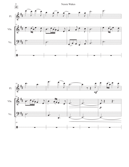 Nessie Wakes A Celtic Quartet Page 2
