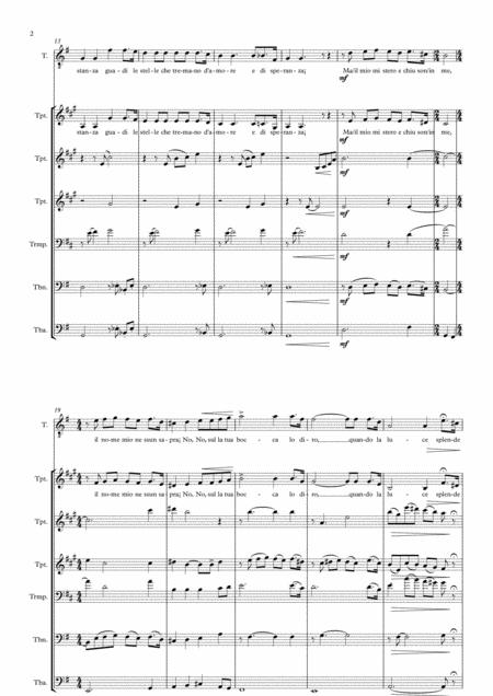 Nessun Dorma Brasses And Voice Page 2