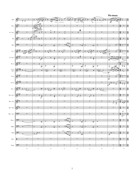 Nessun Dorma From Turandot For Concert Band Page 2