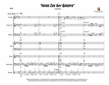 Never Can Say Goodbye 7 Piece Instrumental Page 2