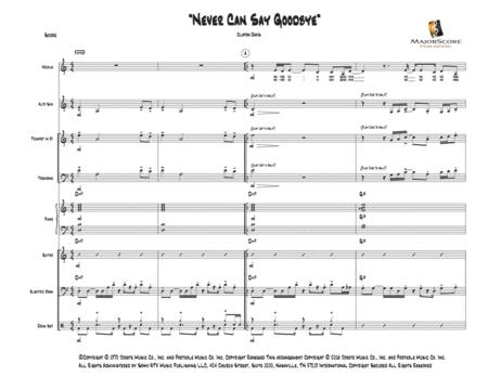 Never Can Say Goodbye 8 Piece Vocal C Major Page 2