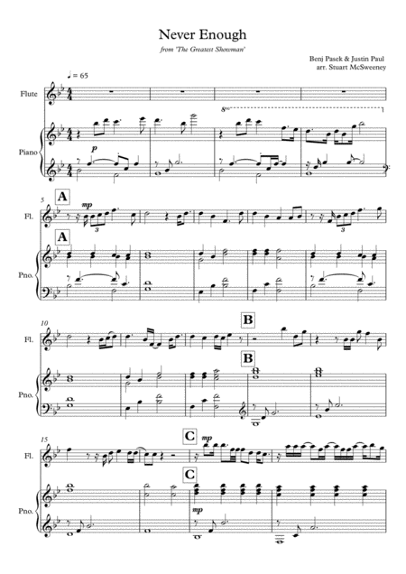 Never Enough Flute Solo Page 2