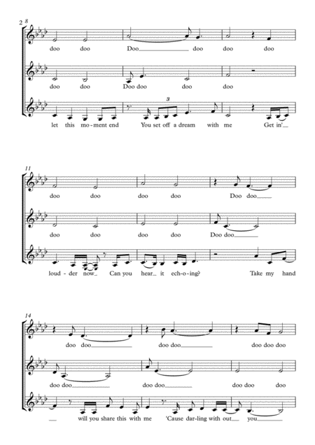 Never Enough Ssa A Cappella Page 2