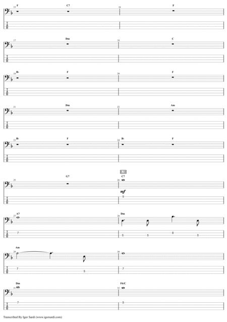Nevermore Queen John Deacon Complete And Accurate Bass Transcription Whit Tab Page 2