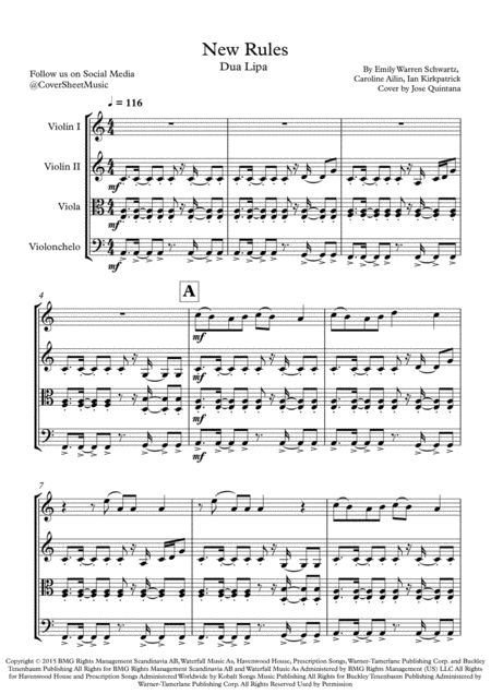 New Rules String Quartet Page 2