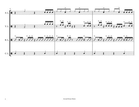 Next Level Drumline Cadence Page 2