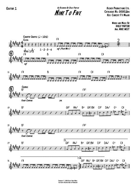 Nine To Five Guitar Page 2