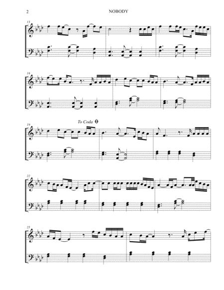 Nobody Casting Crowns Matthew West Sheet Music Easy Piano Page 2