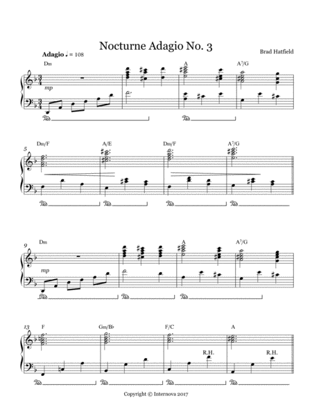 Nocturne Adagio No 3 Page 2