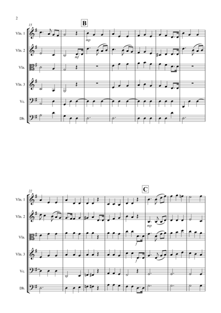 Nocturne From A Midsummer Nights Dream For String Orchestra Page 2