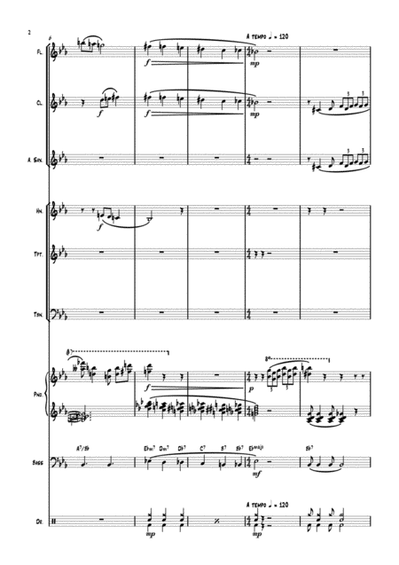 Nocturne In E Flat Major Opus 9 No 2 Jazz Arrangement Page 2