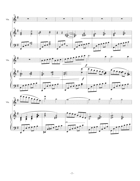 O Come O Come Emmanuel For Piano And Violin Page 2