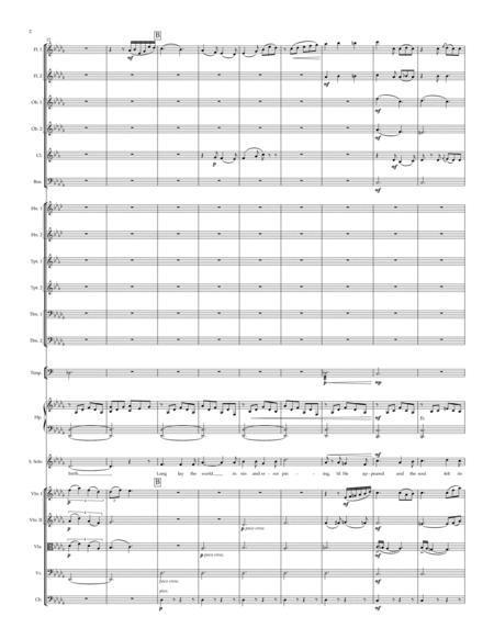 O Holy Night For Soprano Solo Choir Satb And Orchestra Tabloid Letter Version Page 2