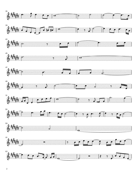 O Holy Night Soprano Saxophone Page 2