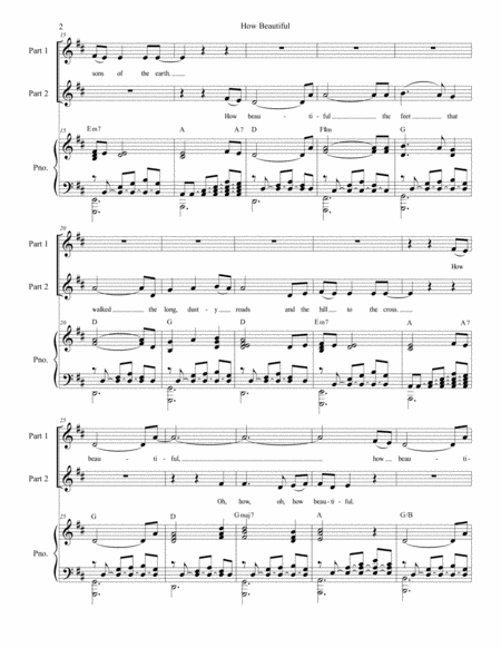 O Lord Who Art In Heaven Rehearsal Track Page 2