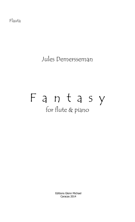 Oberon Fantasy For Flute Piano Page 2