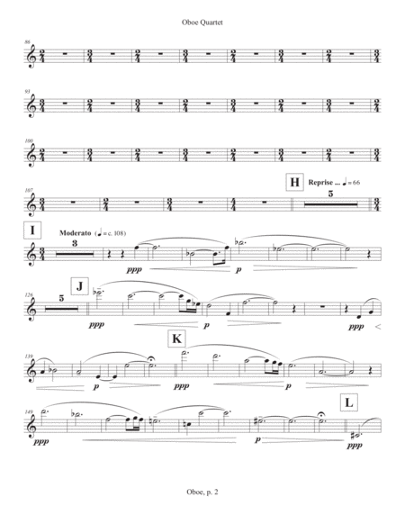 Oboe Quartet 2016 Oboe Part Page 2