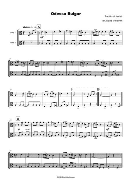Odessa Bulgar For Viola Duet Page 2