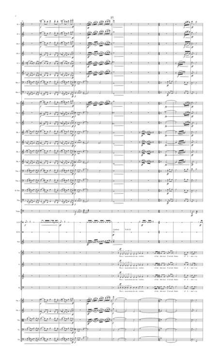 Of The People For Chorus And Orchestra Page 2