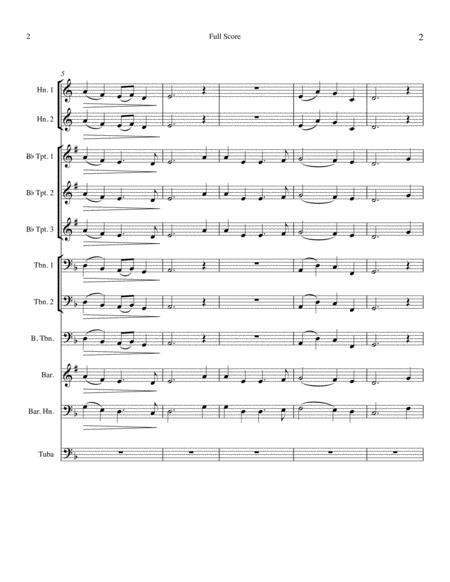 Oh Come Oh Come Emmanuel For Brass Choir Page 2