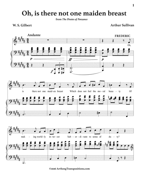 Oh Is There Not One Maiden Breast B Major Page 2