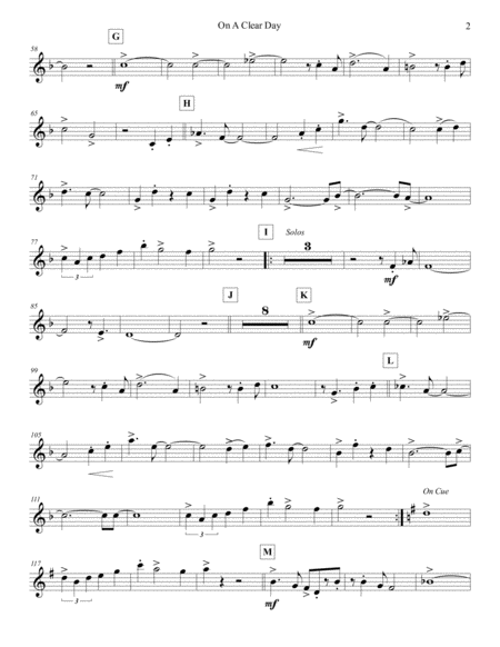 On A Clear Day Flute 4 Page 2