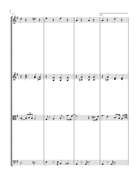 On The Sunny Side Of The Street For String Quartet Page 2