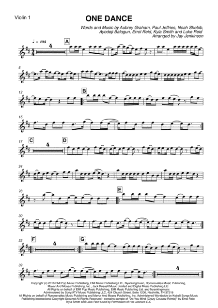 One Dance For String Quartet Page 2