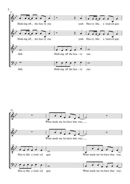 One Day Like This Arranged For A Cappella Community Choir Page 2