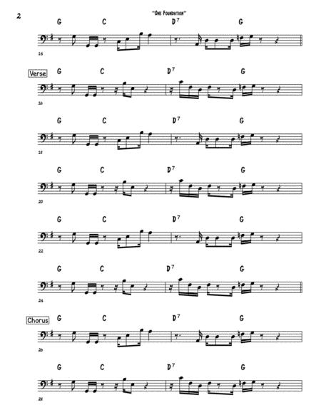 One Foundation Bass Guitar Tab Page 2