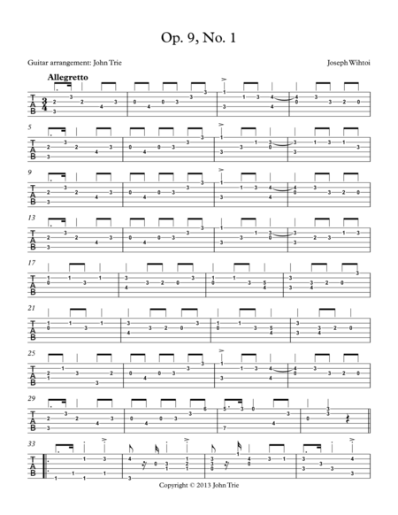 Opus 9 No 1 Tab Page 2