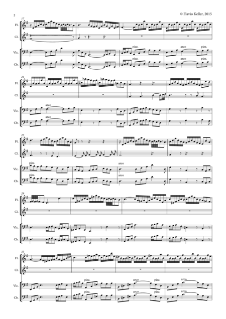 Organ Chorale Prelude Kommst Du Nun By Js Bach Transcription For Chamber Instruments Page 2