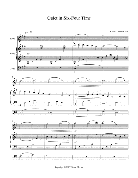 Original Music For Piano Flute And Cello Cello Optional Vol 2 Page 2