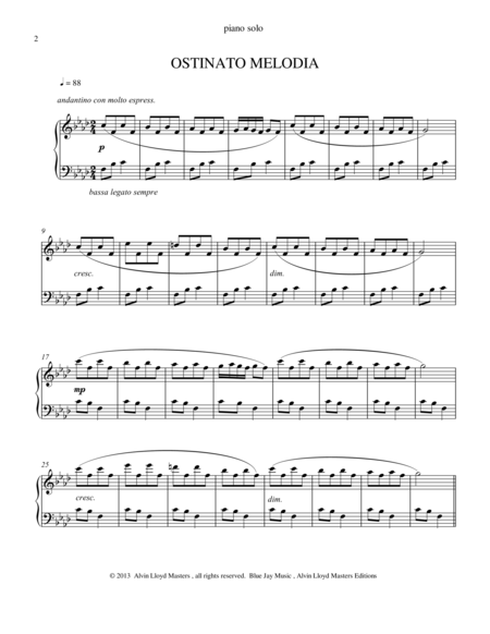Ostinato Melodia Page 2