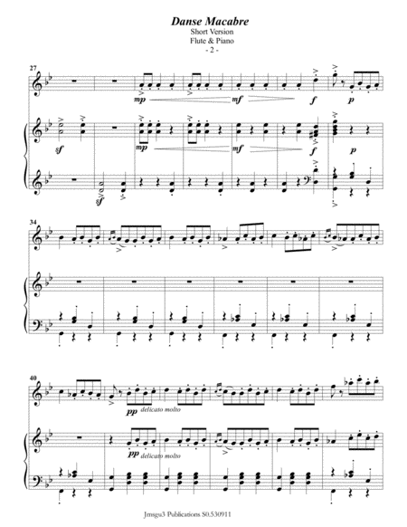 Over The Rainbow From The Wizard Of Oz For Double Bass Piano Page 2